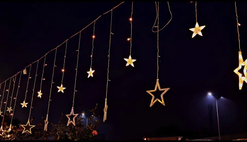 Somebody hung the stars low enough to touch.
